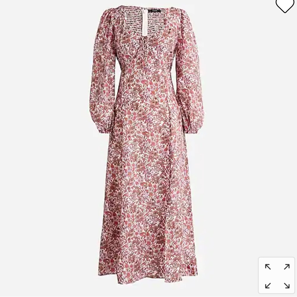 Jcrew Sweetheart Dress in floral - Picture 2 of 6